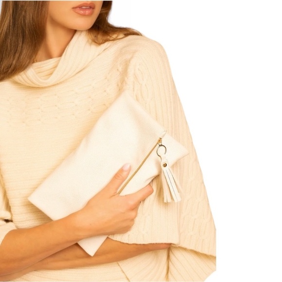 Rachel Miriam New Foldover Clutch. MSRP $148 - Picture 3 of 4